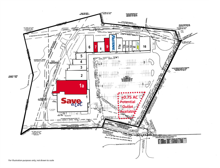 Us 27, Paris, KY for rent - Site Plan - Image 2 of 6