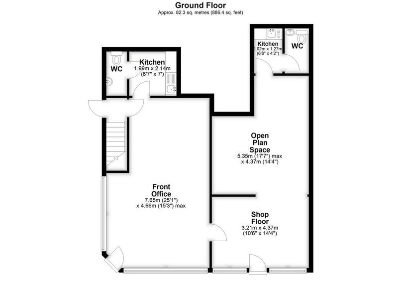 131-133 High St, West Wickham to rent - Floor Plan - Image 3 of 15
