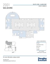 2001 Wilshire Blvd, Santa Monica, CA for rent Floor Plan- Image 1 of 1