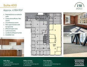 150 Post St, San Francisco, CA for rent Floor Plan- Image 1 of 1