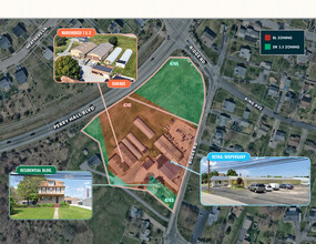 4741 Ridge Rd, Nottingham, MD - aerial  map view