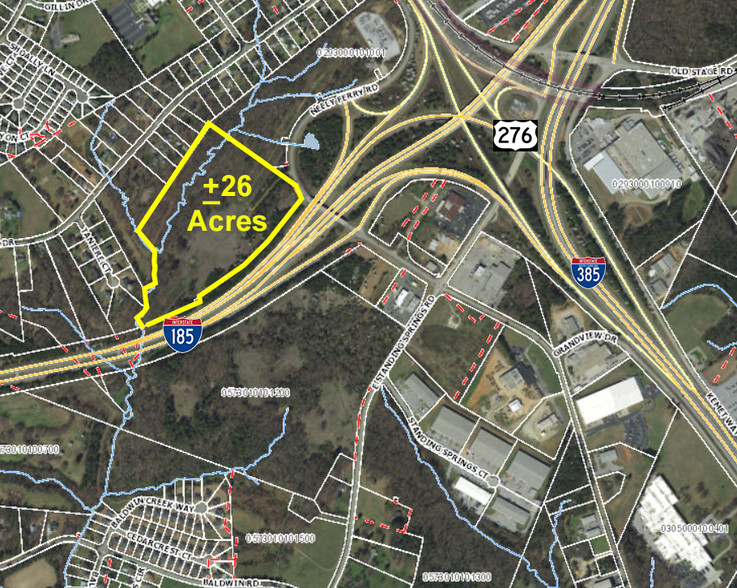 I - 185 & Neely Ferry Rd, Simpsonville, SC for sale - Building Photo - Image 1 of 3