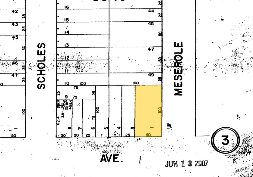 7 Meserole St, Brooklyn, NY for sale - Plat Map - Image 1 of 1