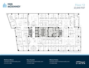 1920 McKinney Ave, Dallas, TX for rent Floor Plan- Image 2 of 17