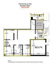 900-910 Via De La Paz, Pacific Palisades, CA to rent Floor Plan- Image 1 of 1