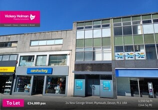 22-24 New George St, Plymouth to rent Building Photo- Image 2 of 3