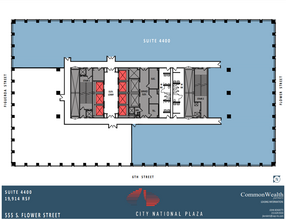 515 S Flower St, Los Angeles, CA for rent Floor Plan- Image 1 of 1