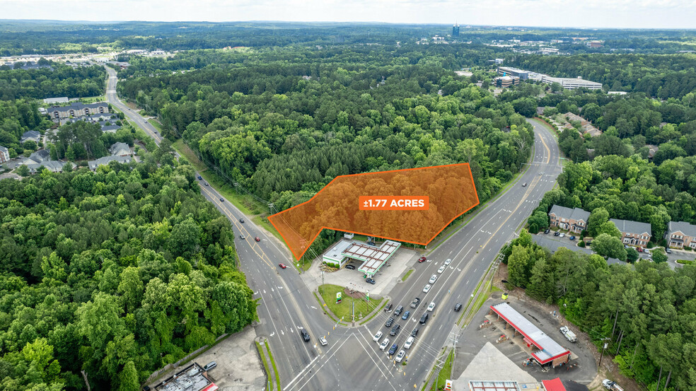 4138 & 4142 Old Chapel Hill Rd, Durham, NC for rent - Aerial - Image 1 of 4