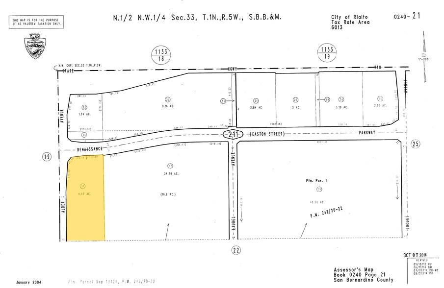 SEC Alder Ave & Renaissance Pky, Rialto, CA for rent - Building Photo - Image 2 of 2