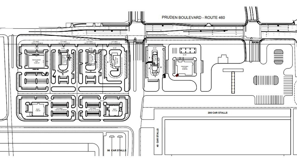 2925 Pruden Blvd, Suffolk, VA for rent - Site Plan - Image 2 of 2