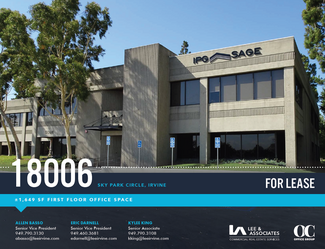 More details for 18006 Sky Park Cir, Irvine, CA - Office for Rent