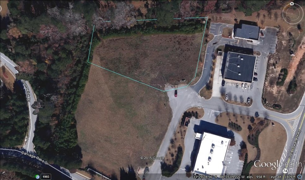 Hwy 74 & Carriage Oaks Dr @ Senoia Road, Tyrone, GA for sale - Building Photo - Image 3 of 5