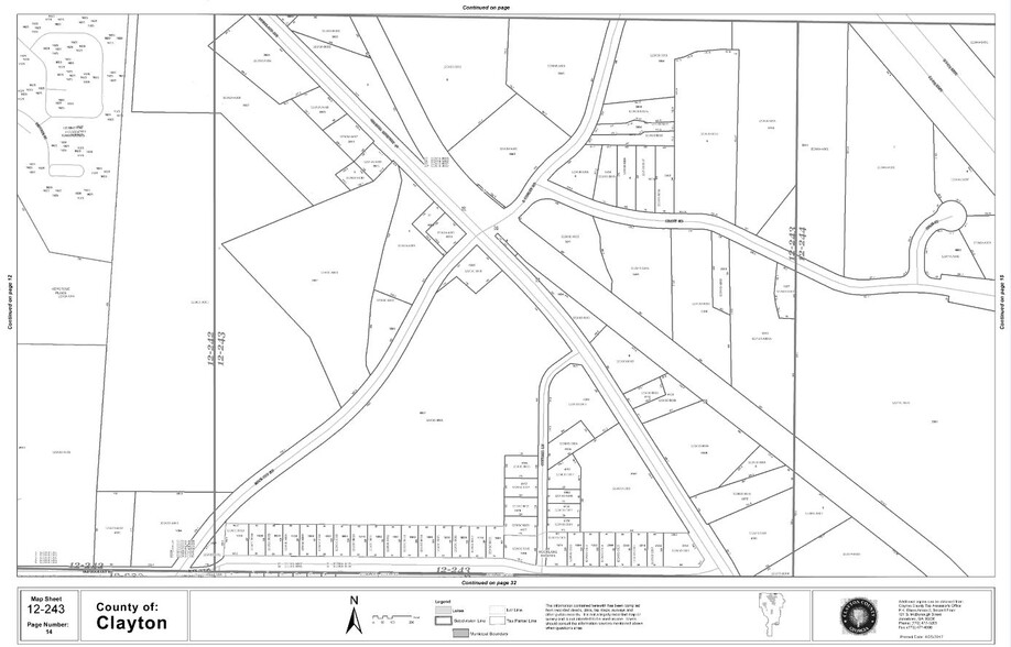 1820 Rock Cut Rd, Conley, GA for rent - Plat Map - Image 3 of 3