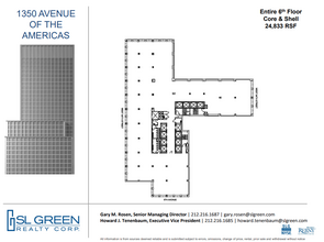 1350 Avenue of the Americas, New York, NY for rent Floor Plan- Image 2 of 2