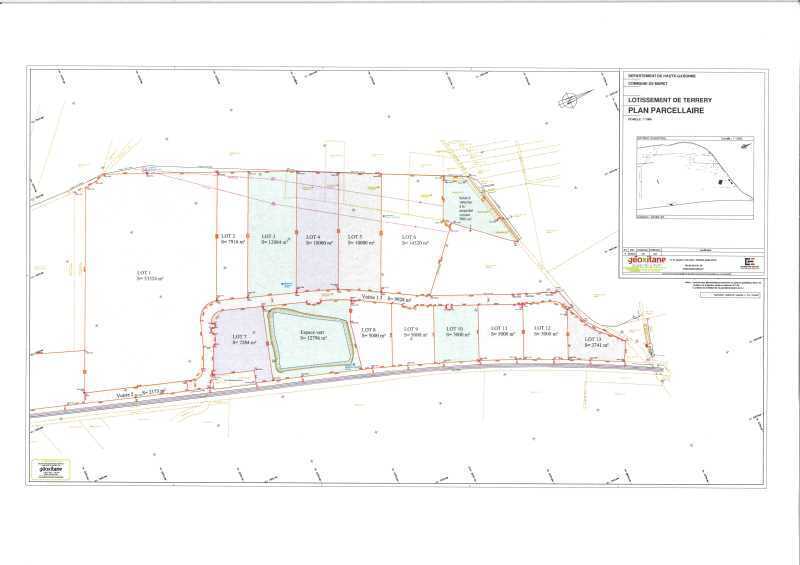 Terrery, Muret for sale - Site Plan - Image 3 of 3