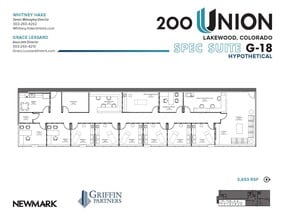 200 Union Blvd, Lakewood, CO to rent Floor Plan- Image 2 of 2