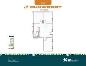 1 Dunwoody Park, Atlanta, GA to rent Site Plan- Image 1 of 1