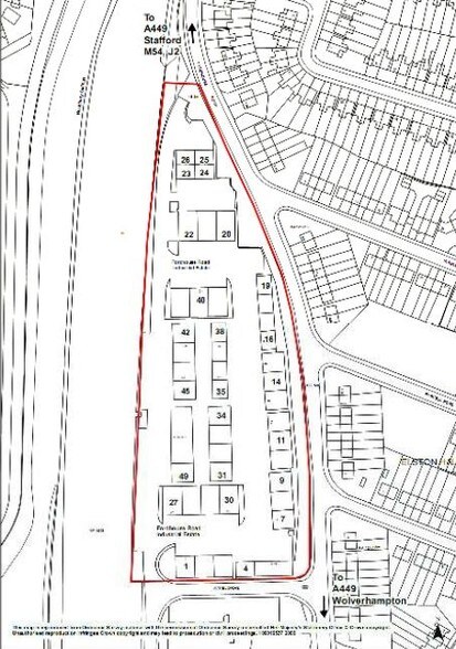 Steel Dr, Wolverhampton for sale - Site Plan - Image 1 of 1
