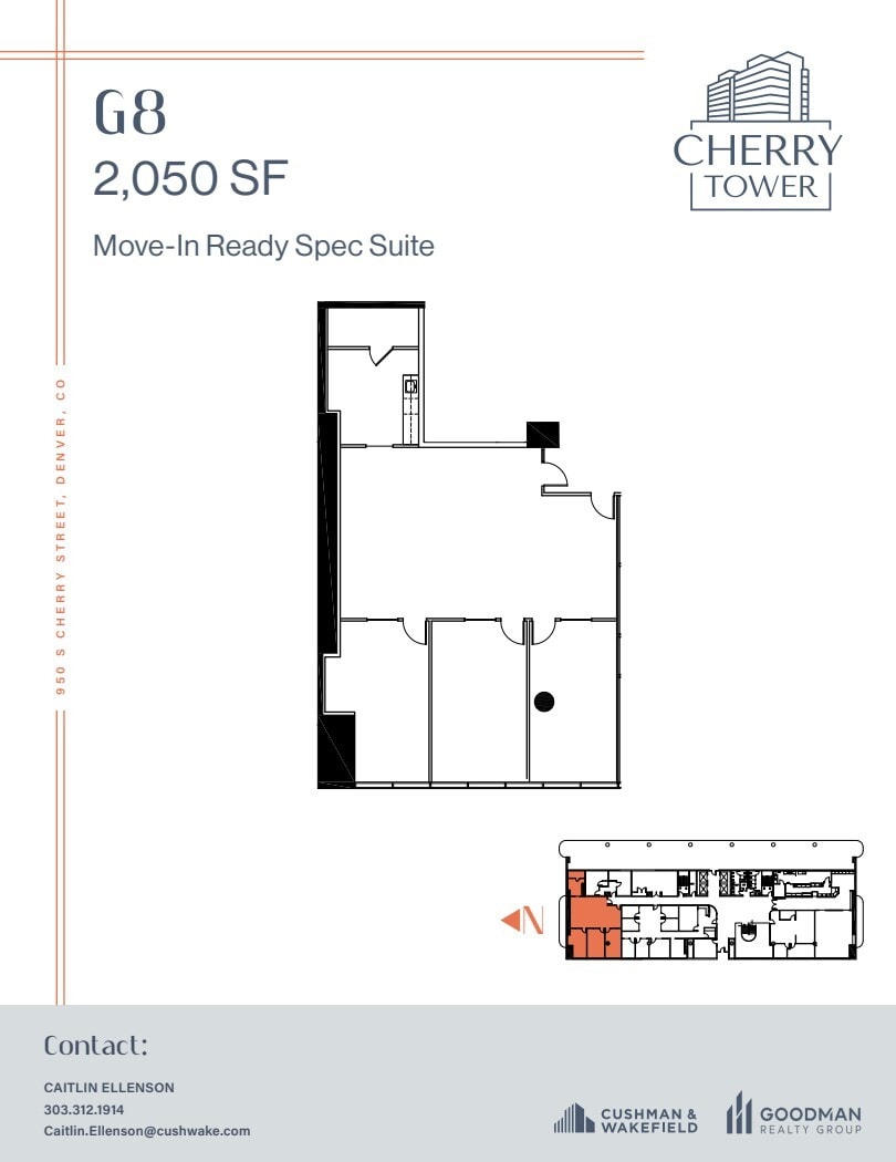 950 S Cherry St, Denver, CO to rent Floor Plan- Image 1 of 1