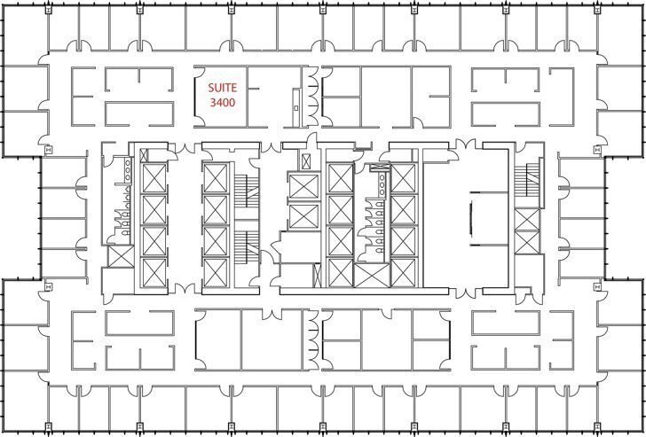 300 N LaSalle St, Chicago, IL for rent Floor Plan- Image 1 of 1