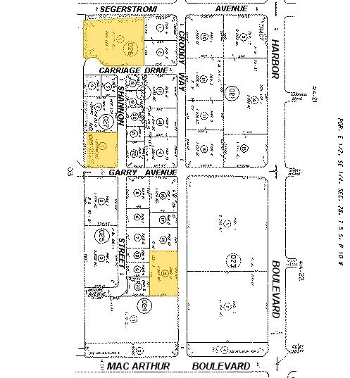 3210 S Croddy Way, Santa Ana, CA for rent - Plat Map - Image 3 of 5