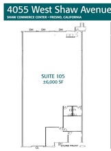 4067 W Shaw Ave, Fresno, CA for rent Floor Plan- Image 1 of 1