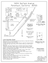 14512-14518 Garfield Ave, Paramount, CA for rent Site Plan- Image 1 of 1