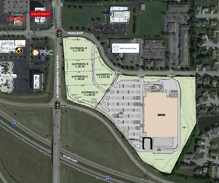 700 Pierce Blvd, O'Fallon, IL for rent - Site Plan - Image 2 of 5