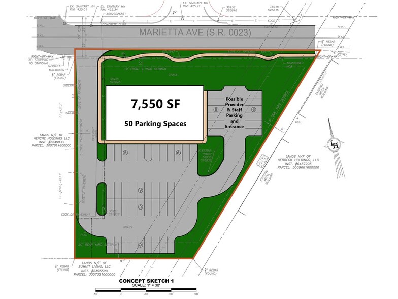 3546 Marietta, Lancaster, PA for rent - Site Plan - Image 3 of 4