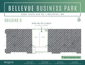 2000 124th Ave NE, Bellevue, WA to rent Floor Plan- Image 1 of 1