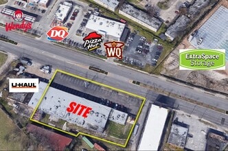 3922-3936 Old Spanish Trl, Houston, TX - AERIAL  map view - Image1