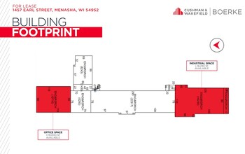 1453-1457 Earl St, Menasha, WI for rent Floor Plan- Image 1 of 1