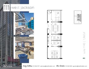 111 W Jackson Blvd, Chicago, IL for rent Floor Plan- Image 1 of 2