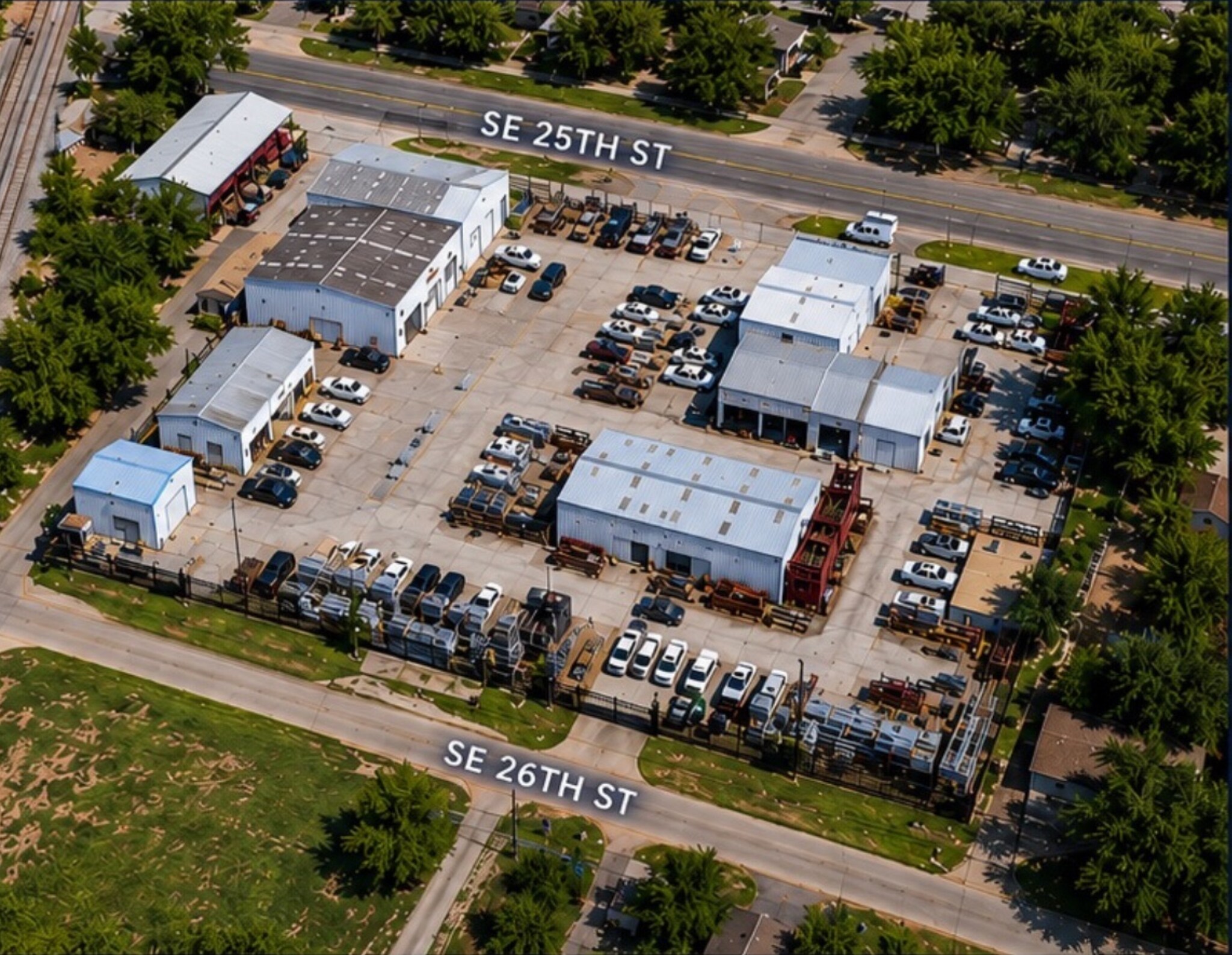 Former Streets, LLC HQ | Industrial Contractor Campus portfolio of 5 properties for sale on LoopNet.co.uk Aerial- Image 1 of 9