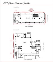 254 Park Ave S, New York, NY for rent Floor Plan- Image 1 of 2