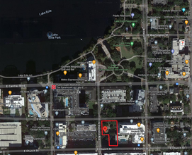 109 S Osceola Ave, Orlando, FL - aerial  map view