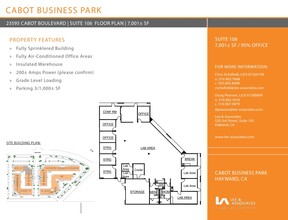 23785 Cabot Blvd, Hayward, CA for rent Floor Plan- Image 1 of 1