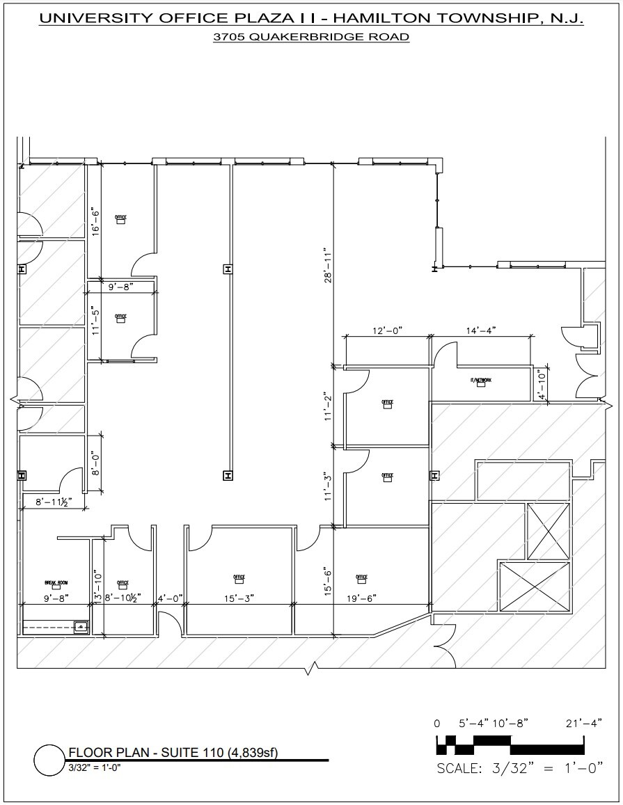 3705 Quakerbridge Rd, Hamilton, NJ for rent Floor Plan- Image 1 of 1