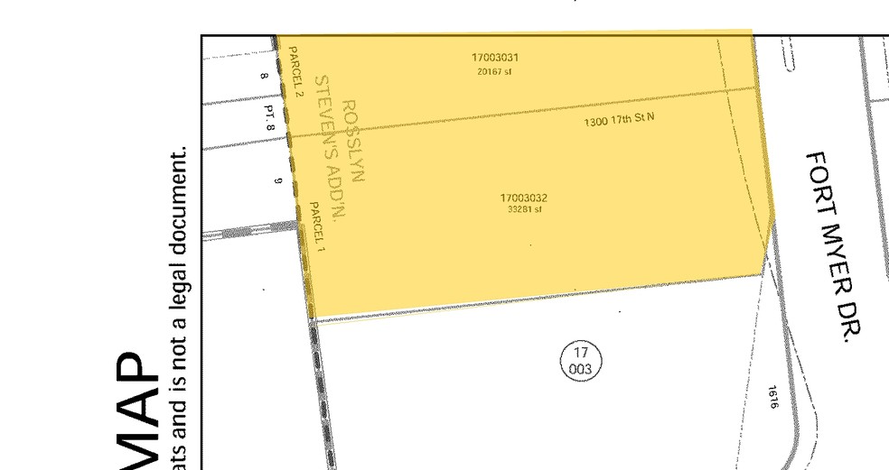 1300 N 17th St, Arlington, VA for rent - Plat Map - Image 2 of 18