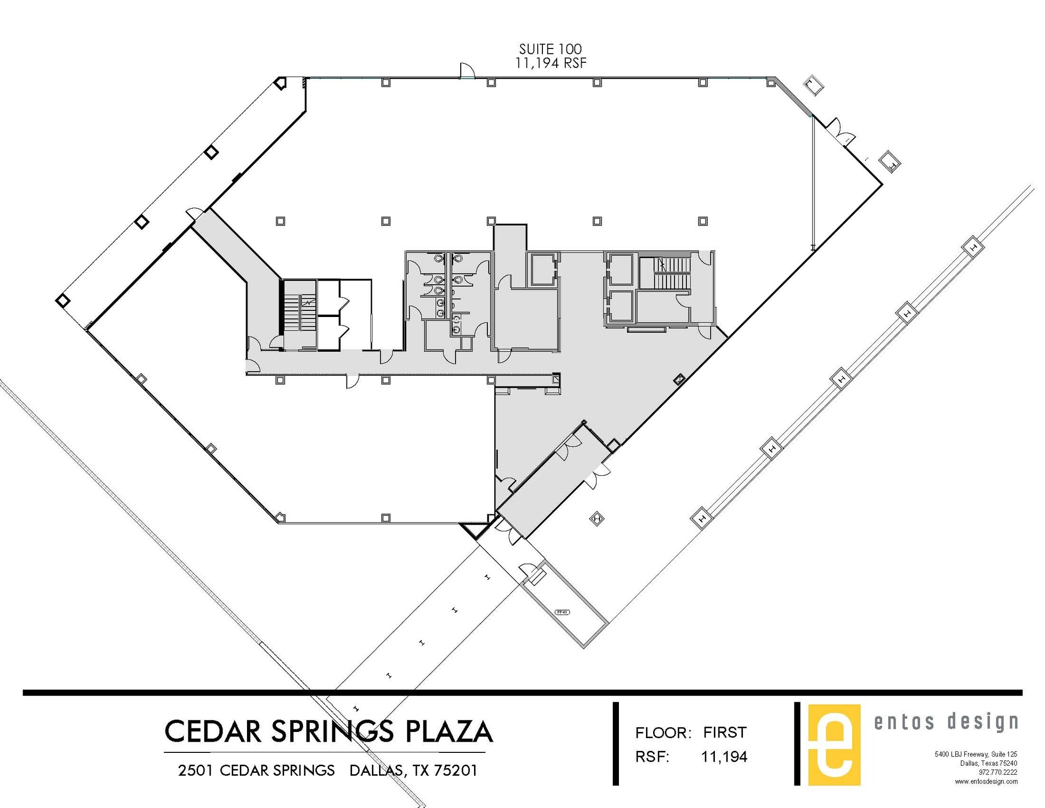 2501 Cedar Springs Rd, Dallas, TX to rent Floor Plan- Image 1 of 1