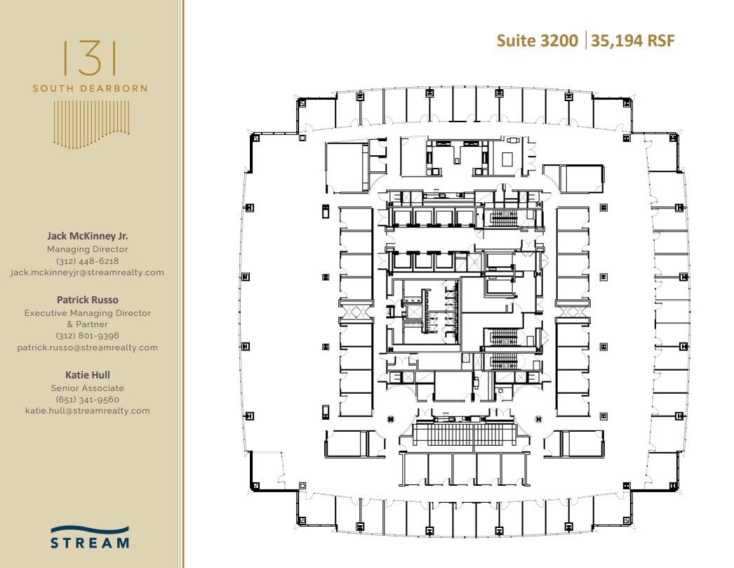 131 S Dearborn St, Chicago, IL to rent Floor Plan- Image 1 of 1