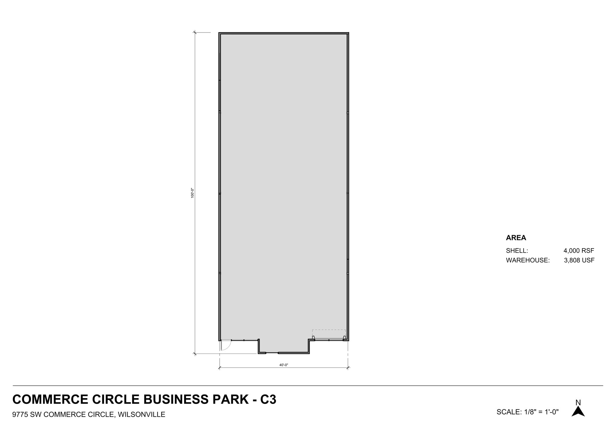 9775 SW Commerce Cir, Wilsonville, OR to rent Site Plan- Image 1 of 5