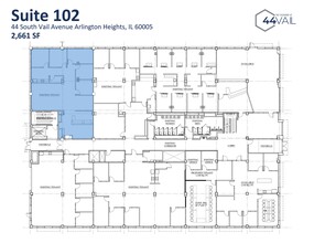 44 S Vail Ave, Arlington Heights, IL for rent Site Plan- Image 1 of 1