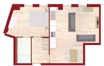 48 New North Rd, Exeter for sale - Floor Plan - Image 3 of 5