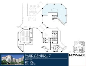 12750 Merit Dr, Dallas, TX to rent Floor Plan- Image 1 of 1