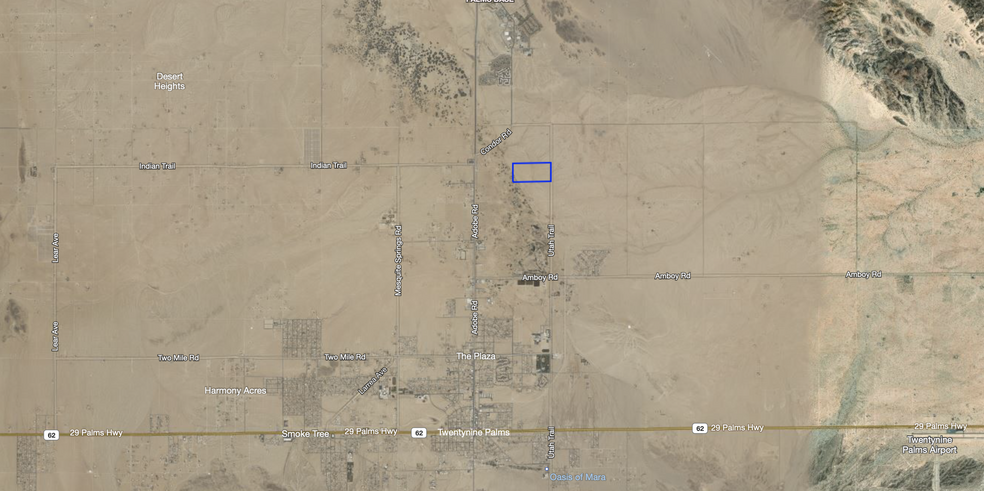 Utah Trl, Twentynine Palms, CA for sale - Aerial - Image 1 of 3