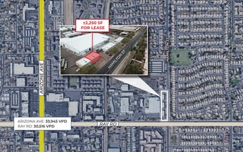 1000 N Hamilton St, Chandler, AZ - AERIAL  map view