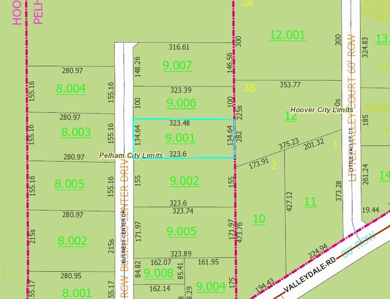 151 Business Center Dr, Birmingham, AL for rent - Plat Map - Image 2 of 3