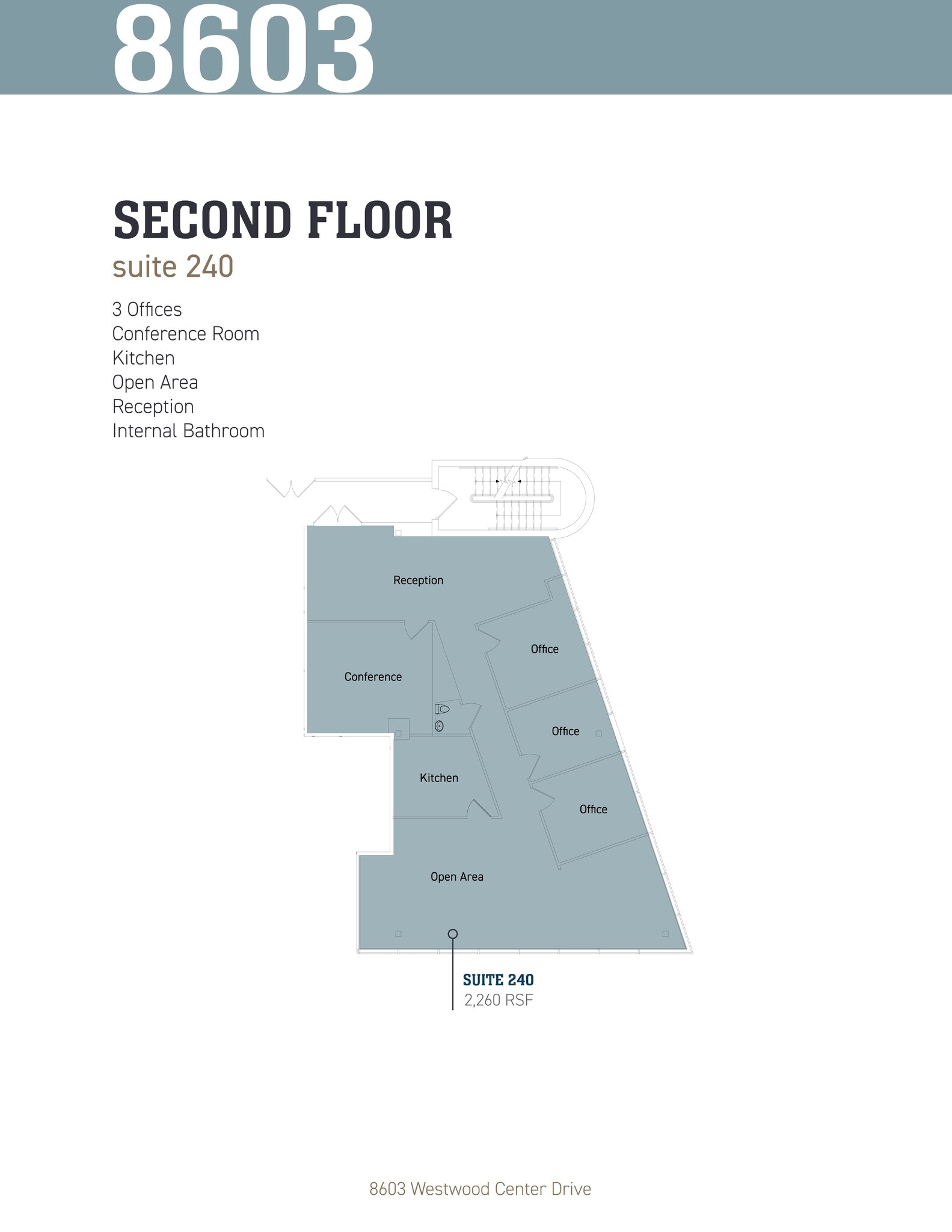 8603 Westwood Center Dr, Vienna, VA to rent Site Plan- Image 1 of 1