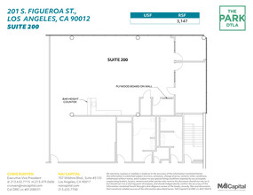 261 S Figueroa St, Los Angeles, CA for rent Floor Plan- Image 1 of 1